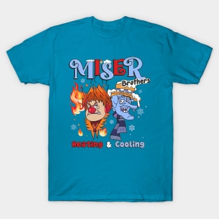 Miser Brothers Cooling & Heating T-Shirt